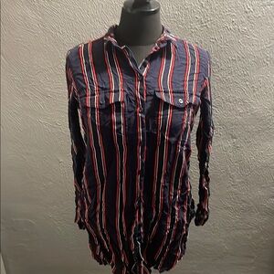 Divided’s Navy Striped Shirt